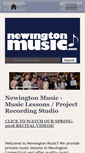 Mobile Screenshot of newingtonmusic.com